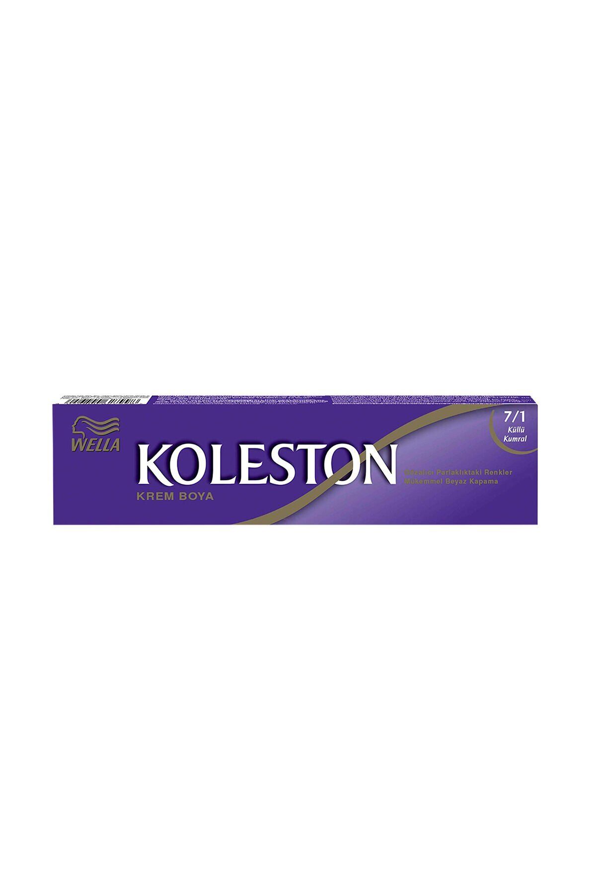 KOLESTON SAÇ BOYASI TÜP 7/1 KÜLLÜ KUMRAL