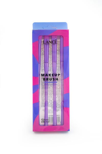 Lancé Professional 4lü Far Fırça Seti Renkli Küçük