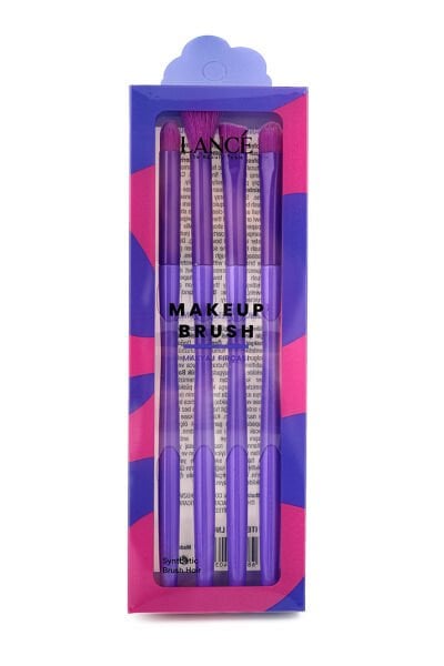Lancé Professional 4lü Far Fırça Seti Renkli Büyük