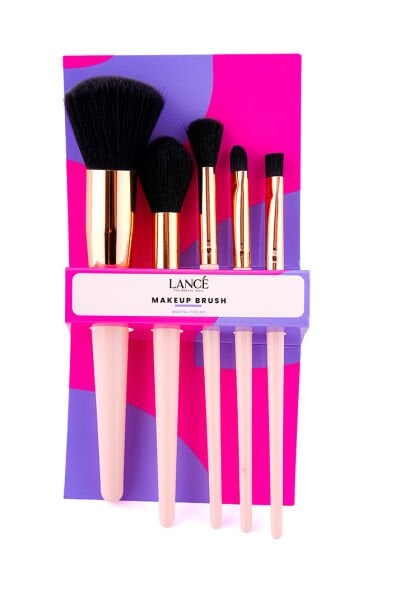 Lancé Professional 5li Bej Makyaj Fırça Seti