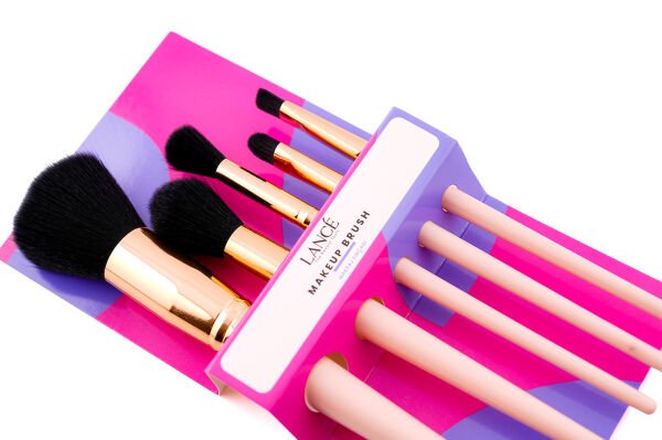 Lancé Professional 5li Bej Makyaj Fırça Seti