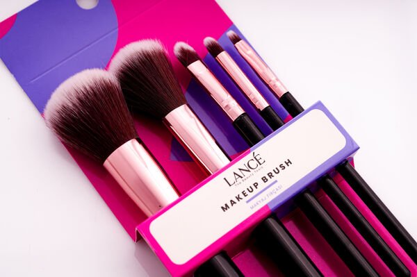 Lancé Professional 5li Siyah Makyaj Fırça Seti