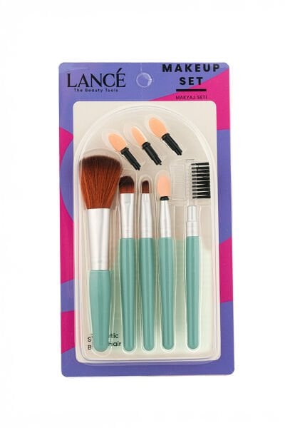 Lancé Professional 5li Makyaj Fırça Seti Renkli