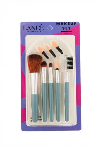 Lancé Professional 5li Makyaj Fırça Seti Renkli