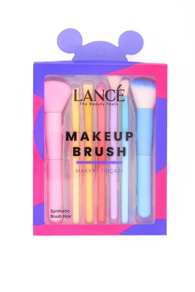 Lancé Professional 7li Makyaj Fırça Seti Festival