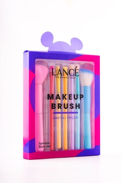 Lancé Professional 7li Makyaj Fırça Seti Festival