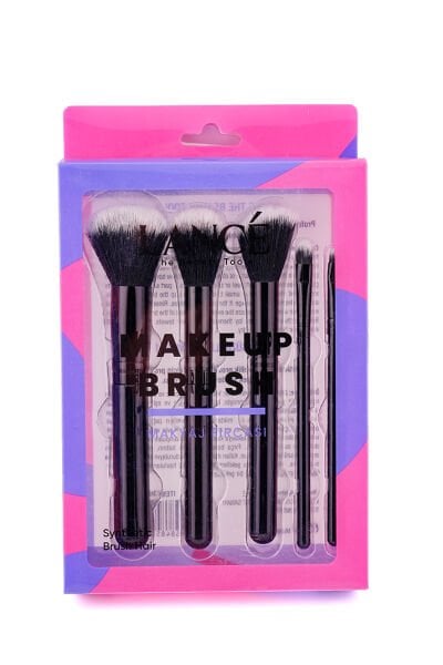 Lancé Professional Siyah Lüx 5li Makyaj Fırça Seti