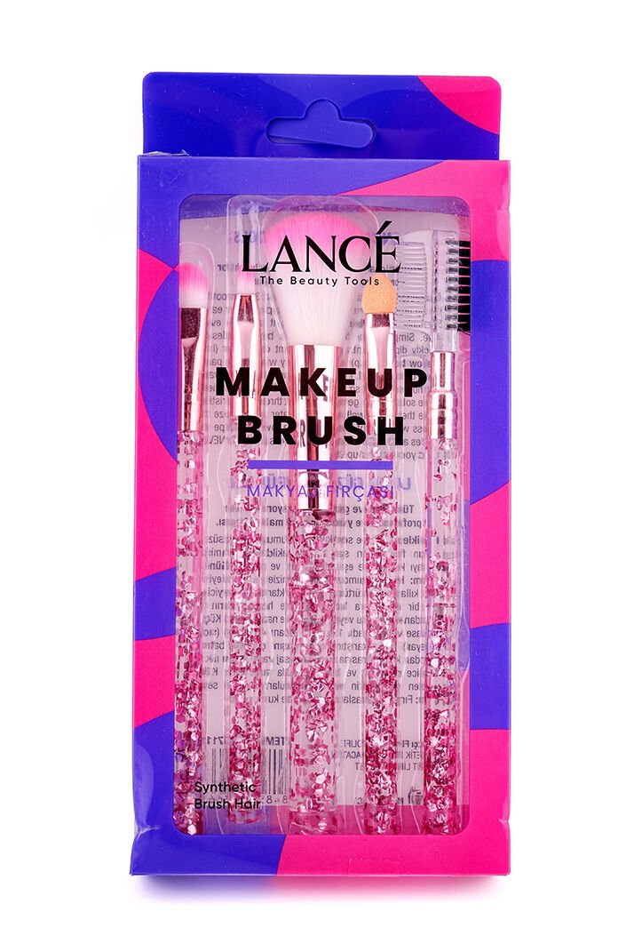 Lancé Professional 5li Simli Makyaj Fırça Seti