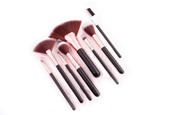 Lancé Professional 8li Makyaj Fırça Seti Yelpazeli