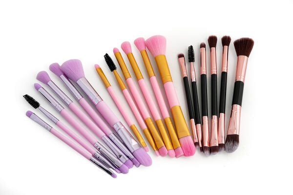 Lancé Professional Çift Taraflı 6lı Makyaj Fırça Seti Renkli