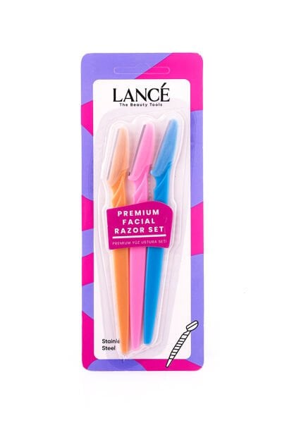 Lancé Professional 3lü Premium Kaş Usturası