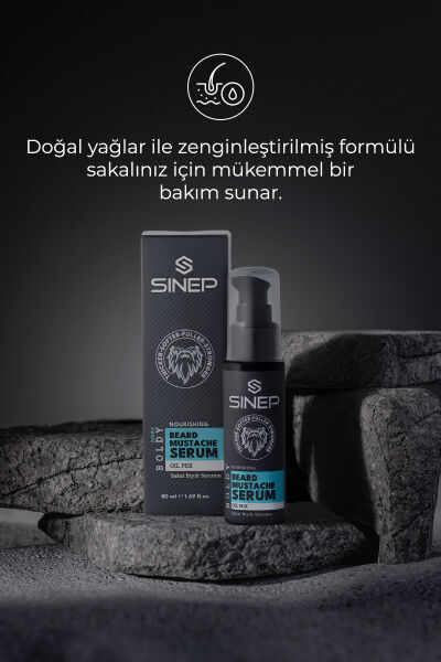 Sinep Sakal Bıyık Serumu Oil Mix 50 ml