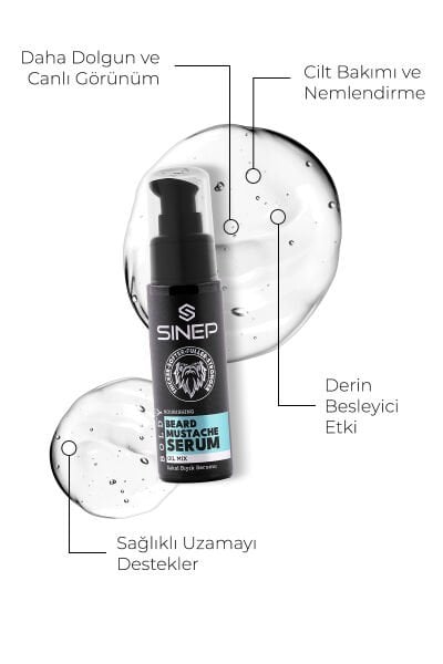 Sinep Sakal Bıyık Serumu Oil Mix 50 ml