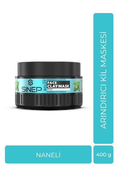 Sinep Arındırıcı Kil Maskesi Naneli 400 gr