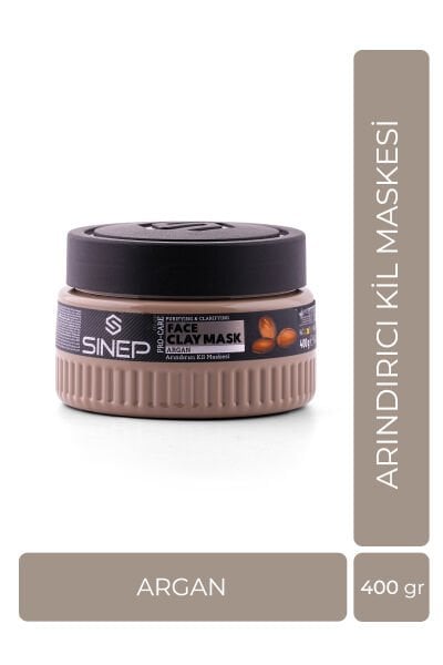 Sinep Arındırıcı Kil Maskesi Argan 300 ml