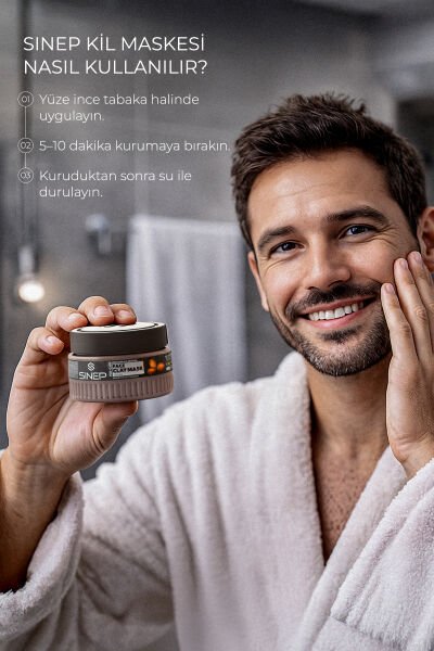 Sinep Arındırıcı Kil Maskesi Argan 400 gr