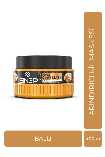 Sinep Arındırıcı Kil Maskesi Ballı 400 gr