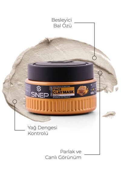 Sinep Arındırıcı Kil Maskesi Ballı 300 ml