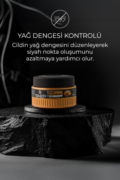 Sinep Arındırıcı Kil Maskesi Ballı 400 gr