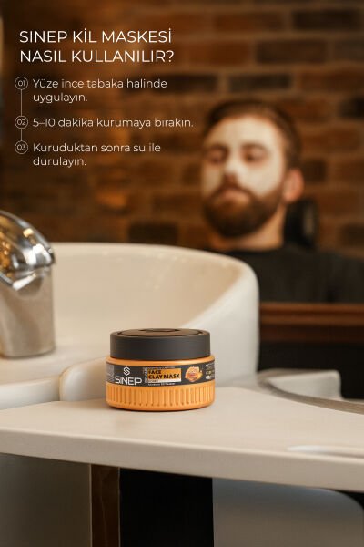 Sinep Arındırıcı Kil Maskesi Ballı 400 gr