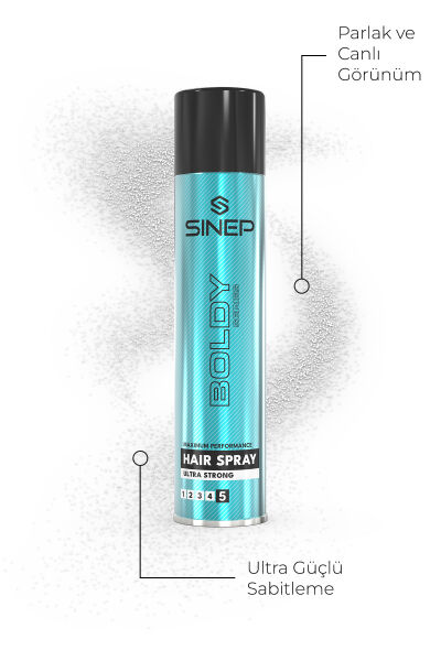 Sinep Ultra Sert Saç Spreyi 400 ml