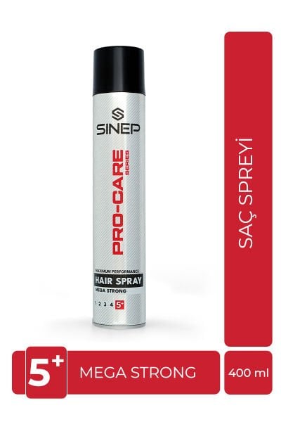 Sinep Mega Strong Saç Spreyi 400 ml
