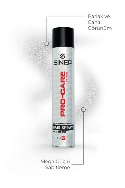 Sinep Mega Strong Saç Spreyi 400 ml