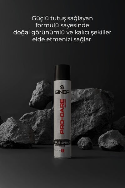 Sinep Mega Strong Saç Spreyi 400 ml
