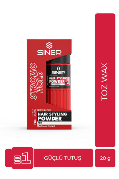 Sinep Toz Wax Güçlü Tutuş S1 Red 20 g