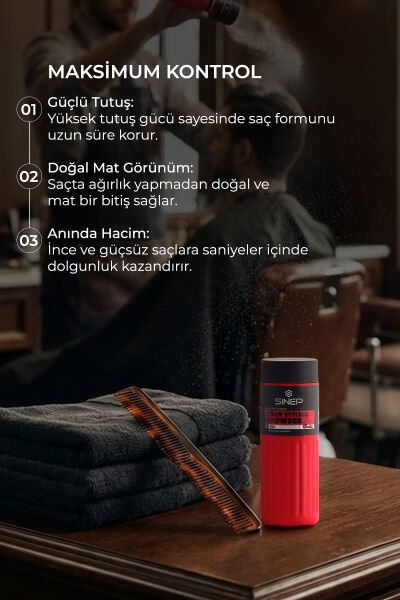 Sinep Toz Wax Güçlü Tutuş S1 Red 20 g