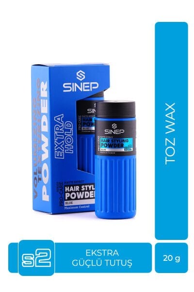 Sinep Toz Wax Ekstra Güçlü Tutuş S2 Blue 20 g
