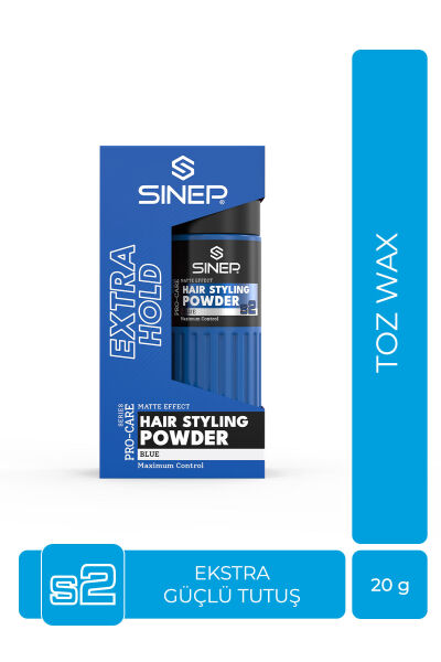 Sinep Toz Wax Ekstra Güçlü Tutuş S2 Blue 20 g