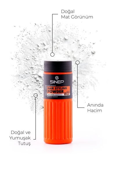 Sinep Toz Wax Doğal Tutuş S3 Orange 20 g