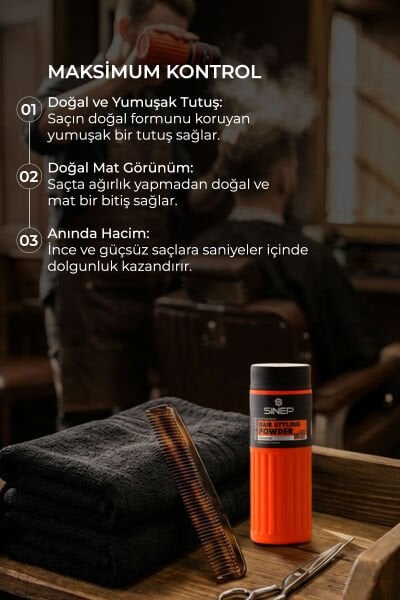 Sinep Toz Wax Doğal Tutuş S3 Orange 20 g