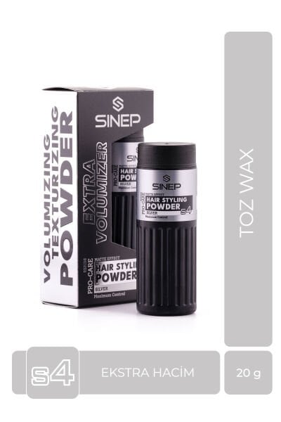 Sinep Toz Wax Ekstra Hacim S4 Silver 20 g