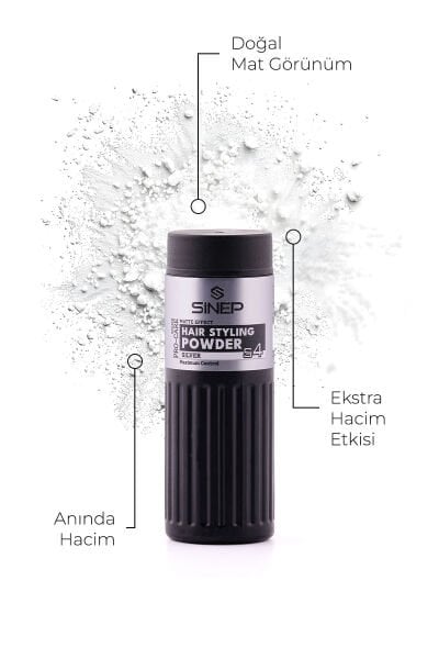 Sinep Toz Wax Ekstra Hacim S4 Silver 20 g