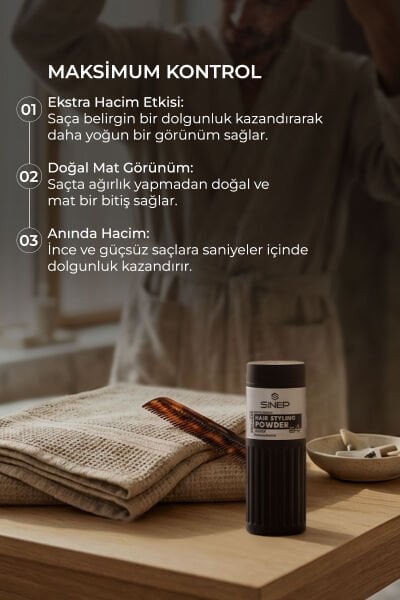 Sinep Toz Wax Ekstra Hacim S4 Silver 20 g