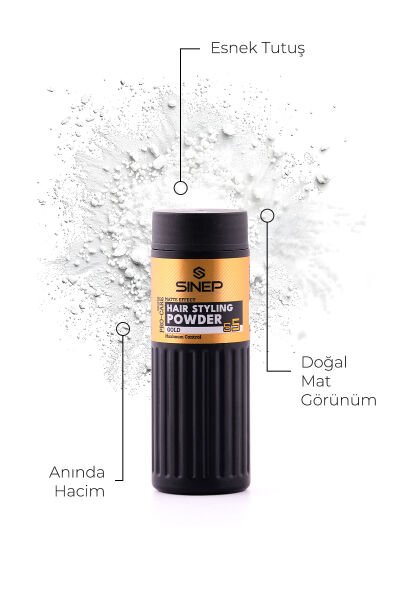 Sinep Toz Wax Ekstra Hacim S5 Gold 20 g