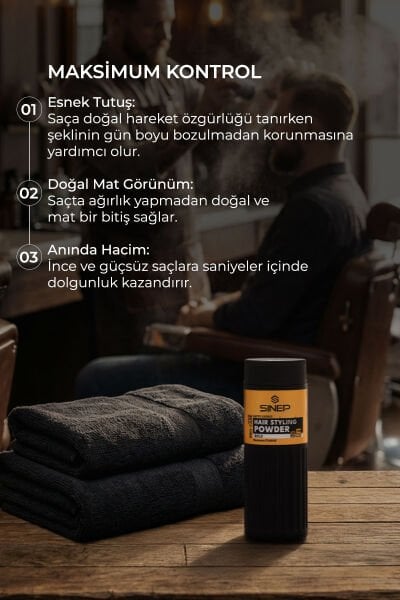Sinep Toz Wax Ekstra Hacim S5 Gold 20 g