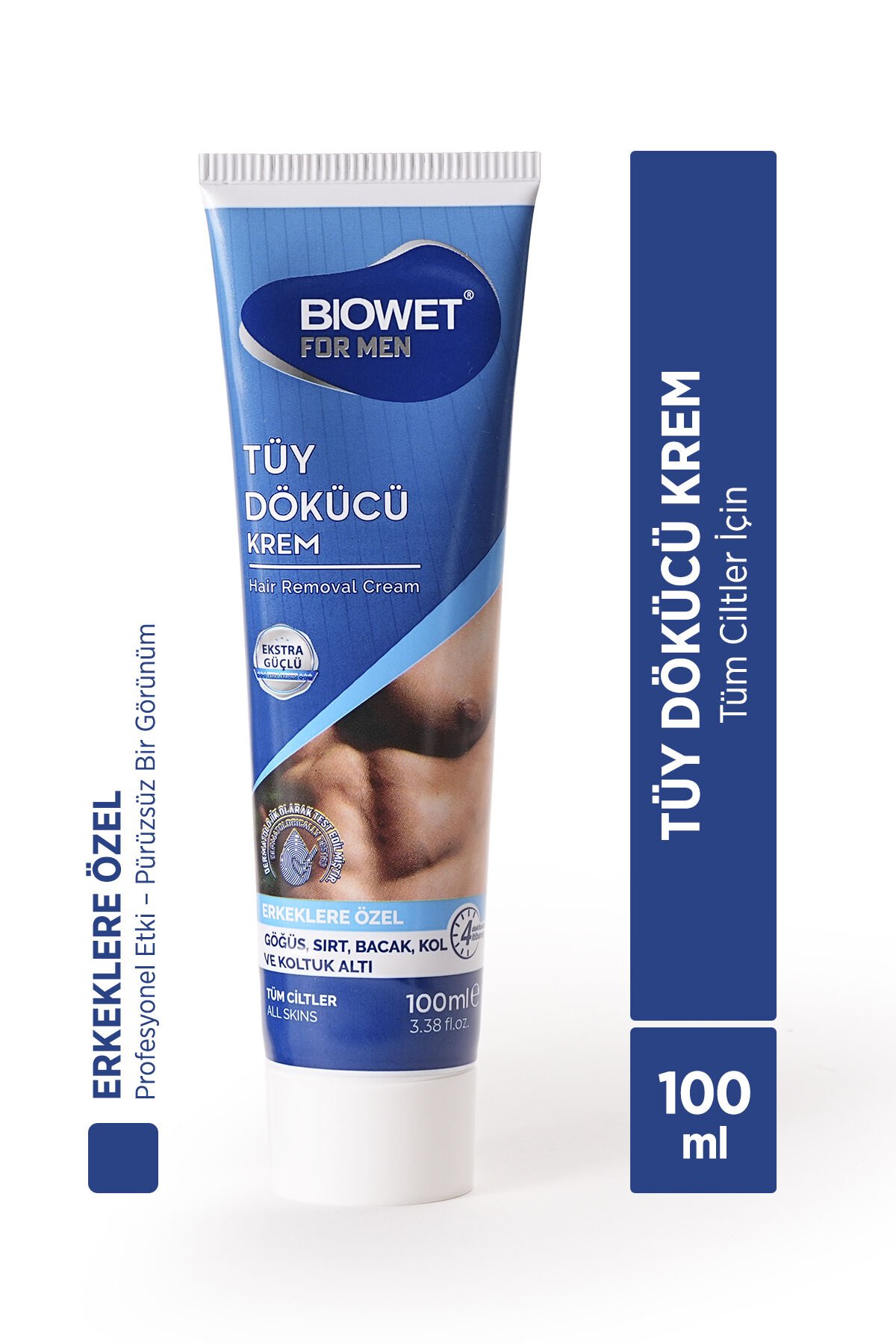 Biowet Erkeklere Özel Tüy Dökücü Krem 100 ml