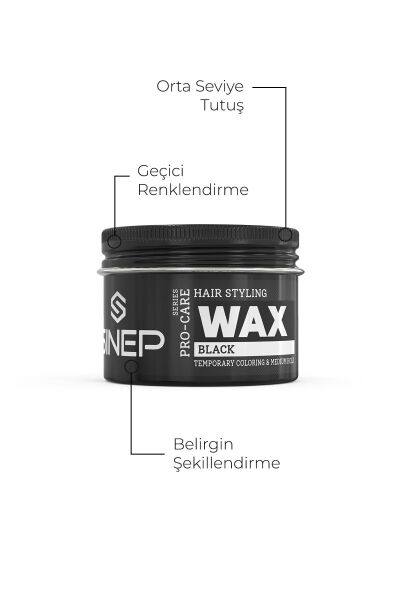Sinep Wax Black 100 ml