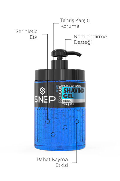 Sinep Cool Tıraş Jeli 1000 ml