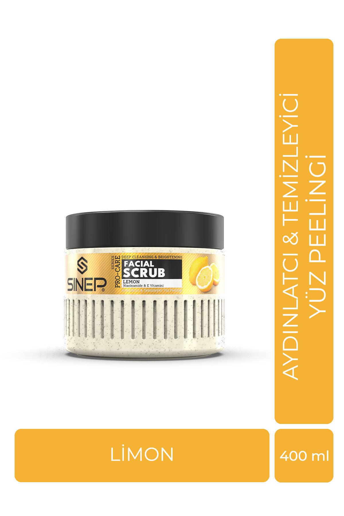 Sinep Aydınlatıcı & Temizleyici Yüz Peelingi Limon 400 ml