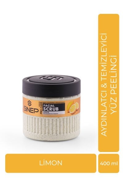 Sinep Aydınlatıcı & Temizleyici Yüz Peelingi Limon 400 ml
