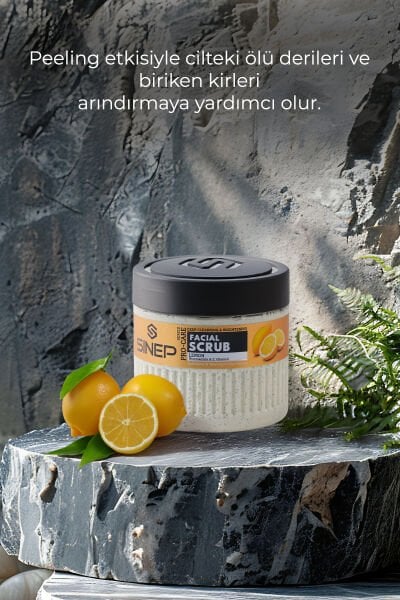 Sinep Aydınlatıcı & Temizleyici Yüz Peelingi Limon 400 ml