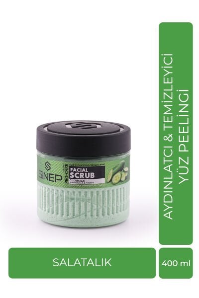 Sinep Aydınlatıcı & Temizleyici Yüz Peelingi Salatalık 400 ml
