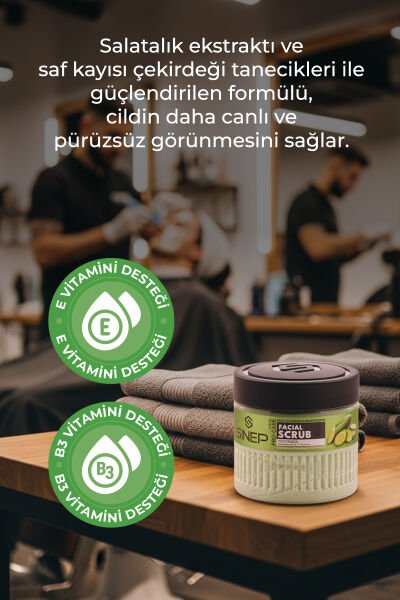 Sinep Aydınlatıcı & Temizleyici Yüz Peelingi Salatalık 400 ml