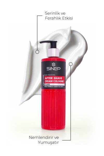 Sinep Tıraş Sonrası Krem Kolonya Flame 400 ml