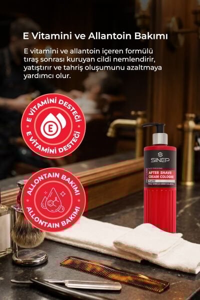 Sinep Tıraş Sonrası Krem Kolonya Flame 400 ml