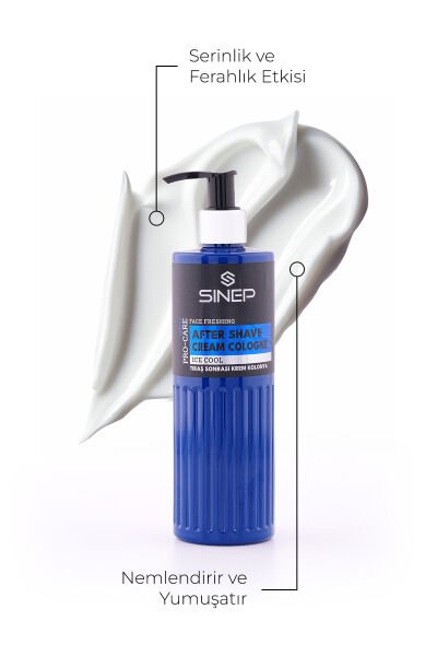 Sinep Tıraş Sonrası Krem Kolonya Ice Cool 400 ml